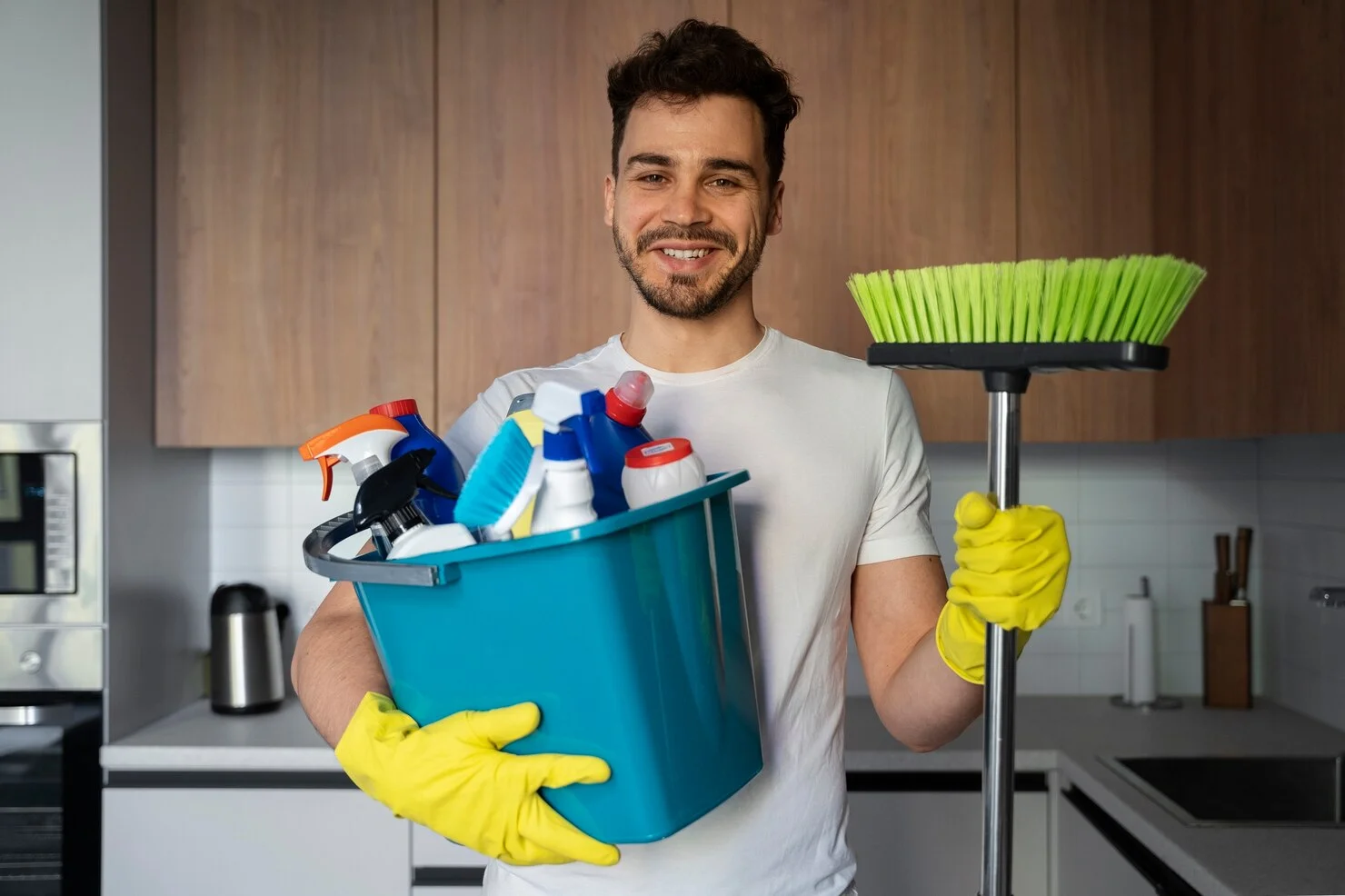 man-servant-doing-chores-around-house_23-2149508124